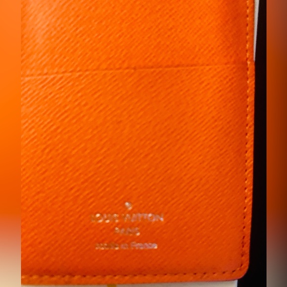 Louis Vuitton Orange Monogram Wallet - Picture 5 of 11